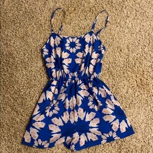 Alice + Olivia blue romper